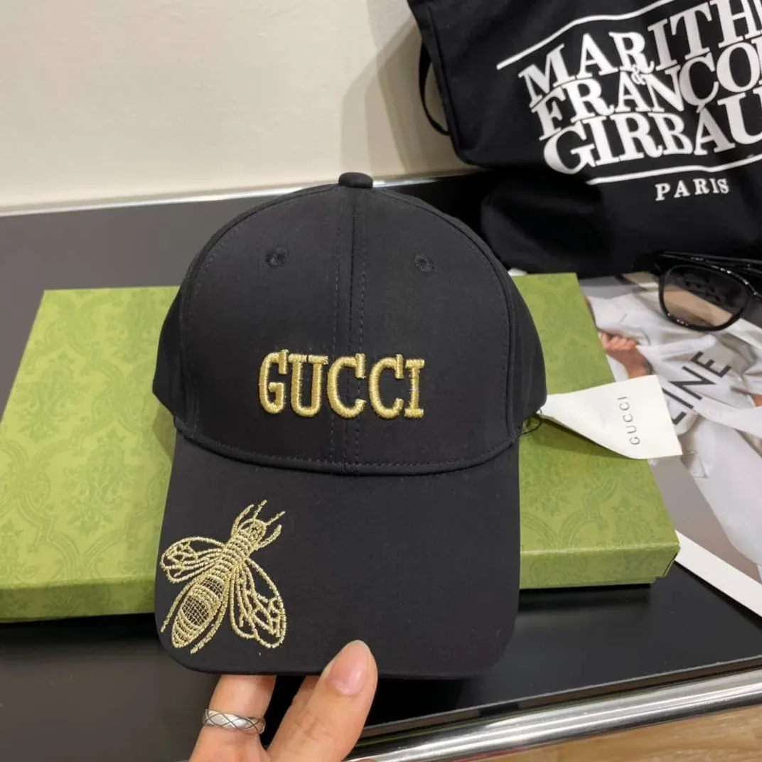 Gucci Bee Baseball Hat Black Gucci Bee Baseball Hat Black