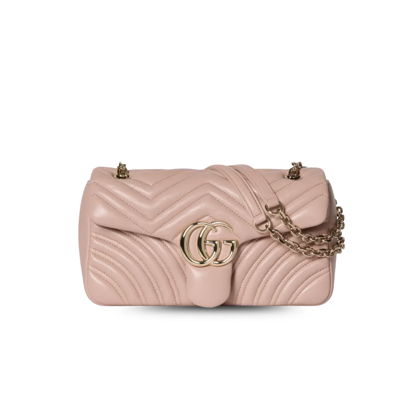 Gucci Marmont Medium Shoulder Bag / Pink Beige Light Gold Hardware Gucci Marmont Medium Shoulder Bag / Pink Beige Light Gold Hardware