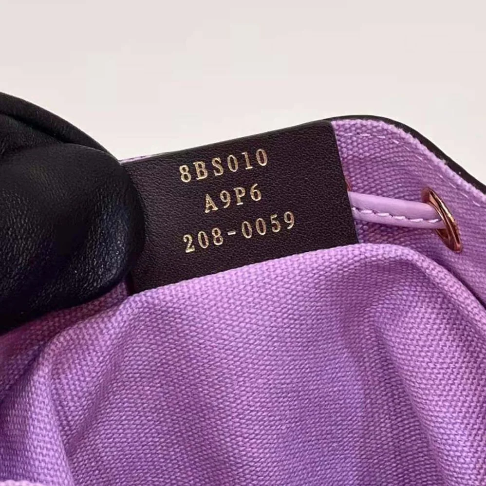 Fendi Mon Tresor Purple FF Canvas Mini for Women in bag