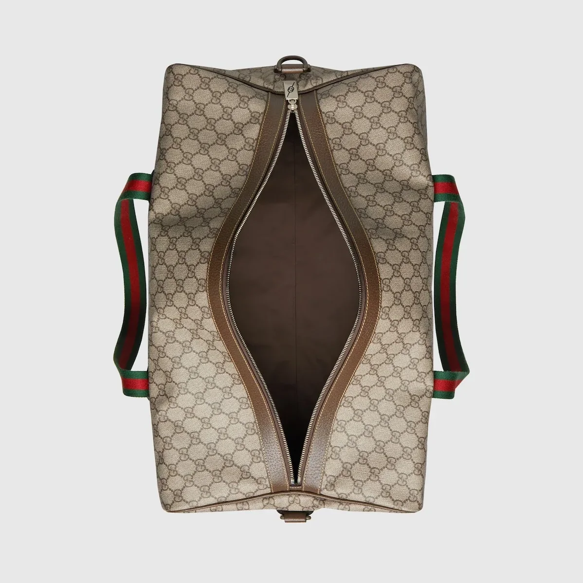 Gucci Large Duffle Bag With Web Beige / Gucci Large Duffle Bag With Web Beige /