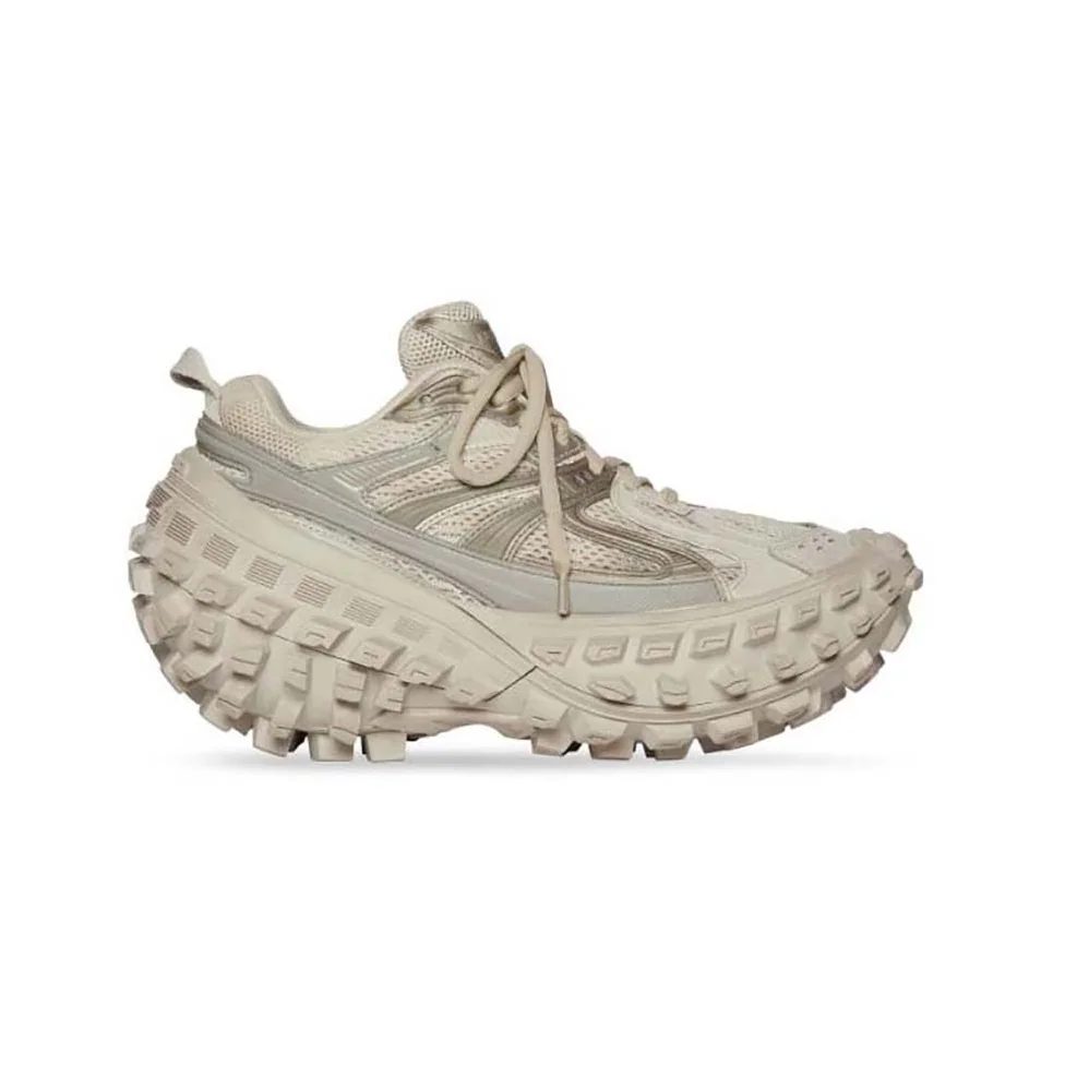Balenciaga Bouncer Sneaker in Beige Mesh and Nylon for Unisex Balenciaga Bouncer Sneaker in Beige Mesh and Nylon for Unisex