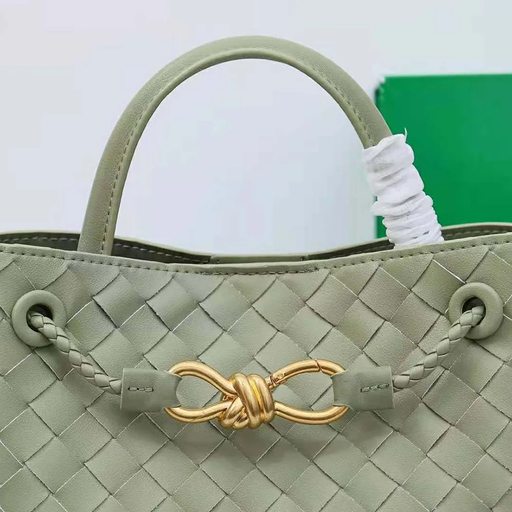 Bottega Veneta Small Andiamo in Lambskin Leather for Women in Yellow Bottega Veneta Small Andiamo in Lambskin Leather for Women in Yellow
