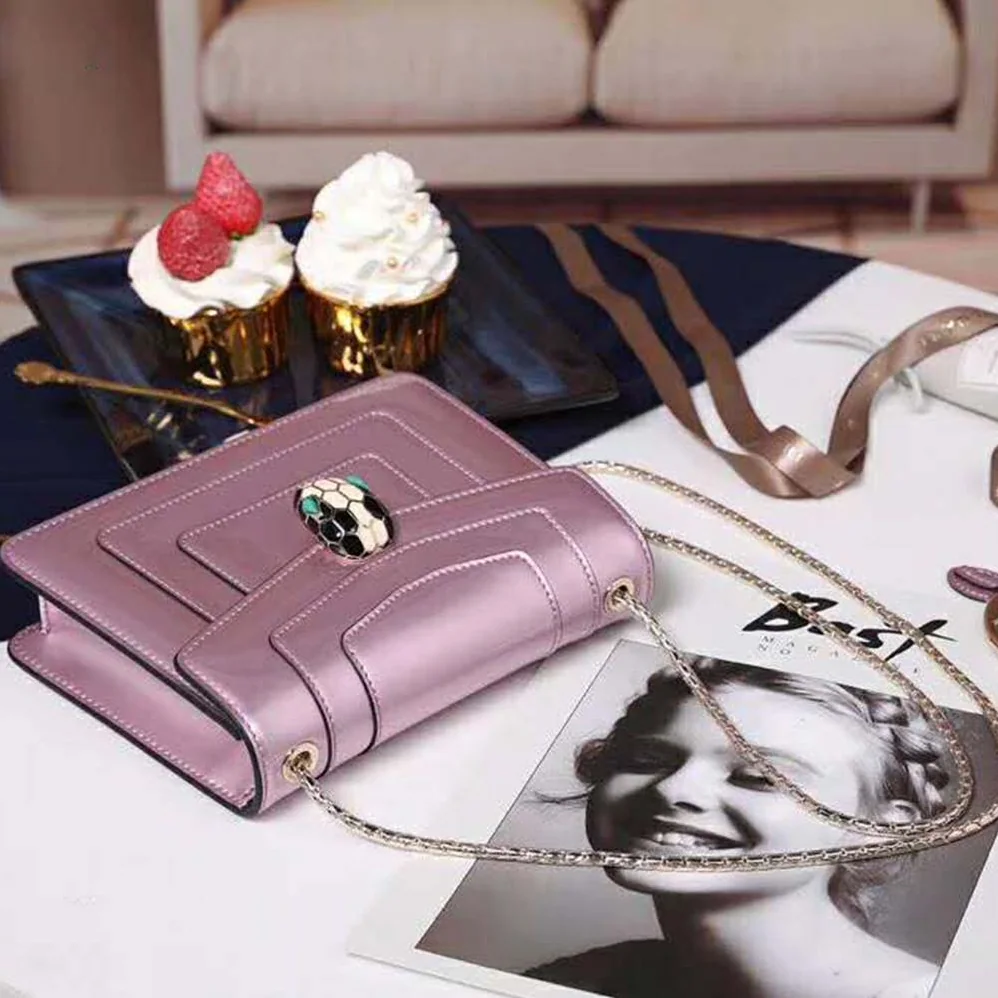 Bvlgari Serpenti Forever Mini Bag in Calf Leather for Women in Pink Bvlgari Serpenti Forever Mini Bag in Calf Leather for Women in Pink