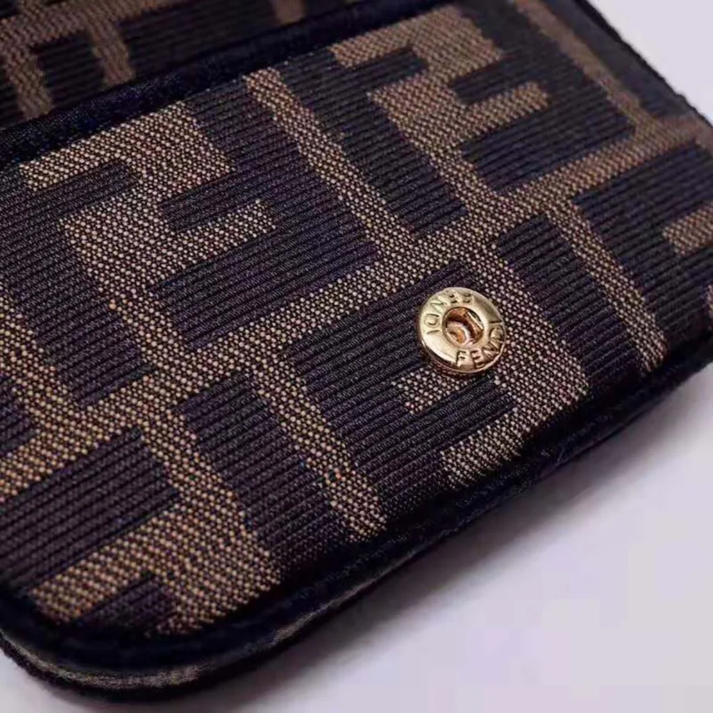 Fendi Nano Baguette Charm Brown Fabric Charm for Women Fendi Nano Baguette Charm Brown Fabric Charm for Women