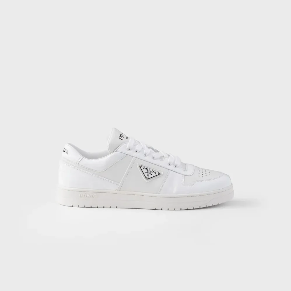 Prada Downtown Leather Sneakers White 2EE364_3LQB_F0009_F_D001 Prada Downtown Leather Sneakers White 2EE364_3LQB_F0009_F_D001