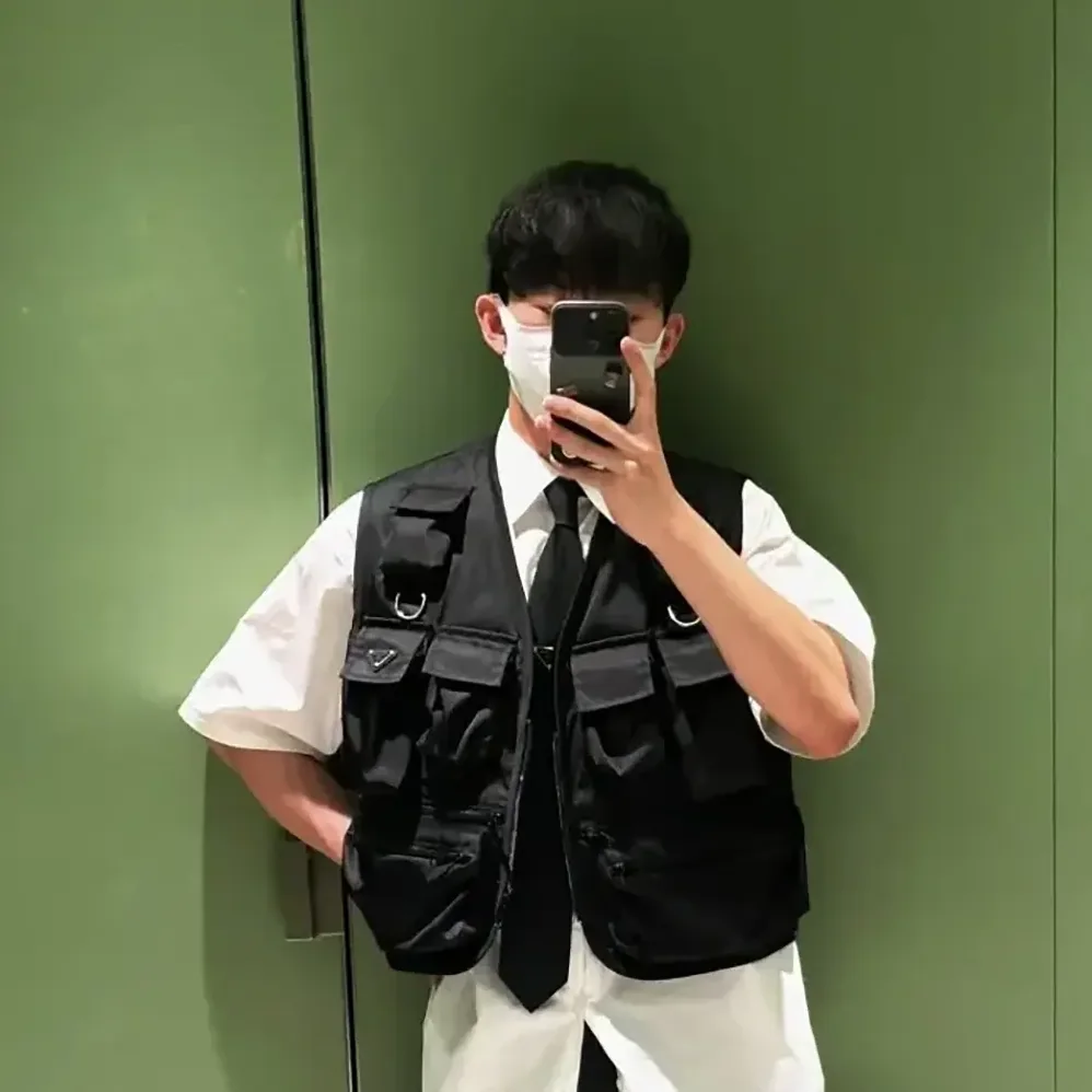 Prada Re Nylon Vest for Men Prada Re Nylon Vest for Men