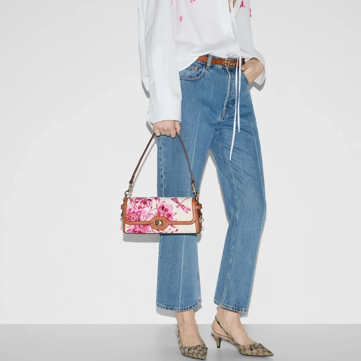 Gucci Luce Small Shoulder Bag Pink / Gucci Luce Small Shoulder Bag Pink /