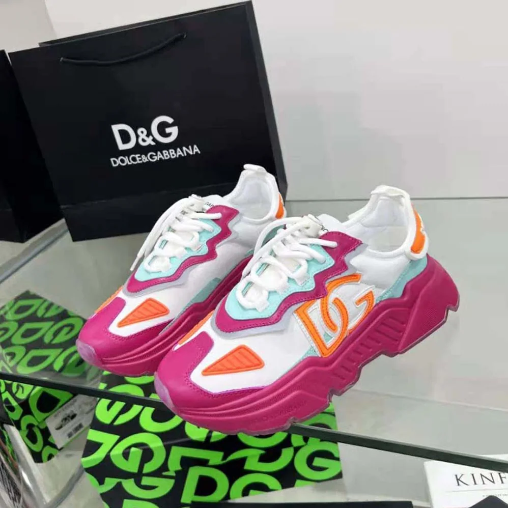 Dolce Gabbana D&G Mixed for Women in Materials Daymaster Sneakers Dolce Gabbana D&G Mixed for Women in Materials Daymaster Sneakers