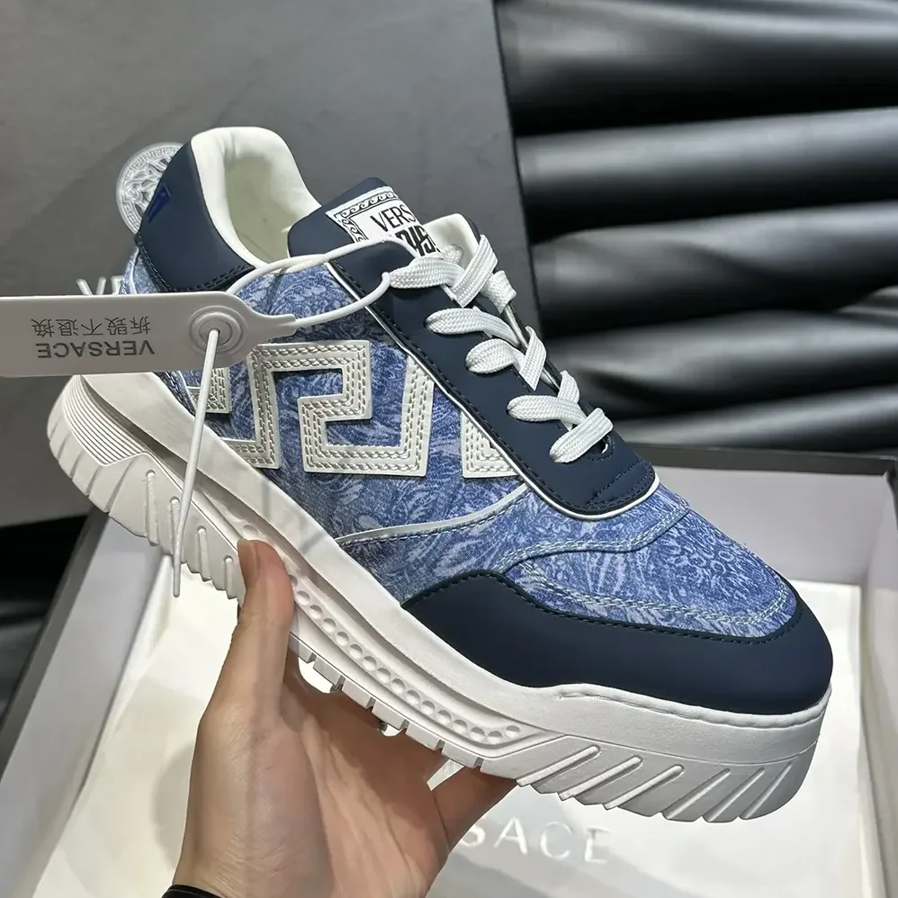 Versace Greca Odissea Sneakers for Unisex Versace Greca Odissea Sneakers for Unisex