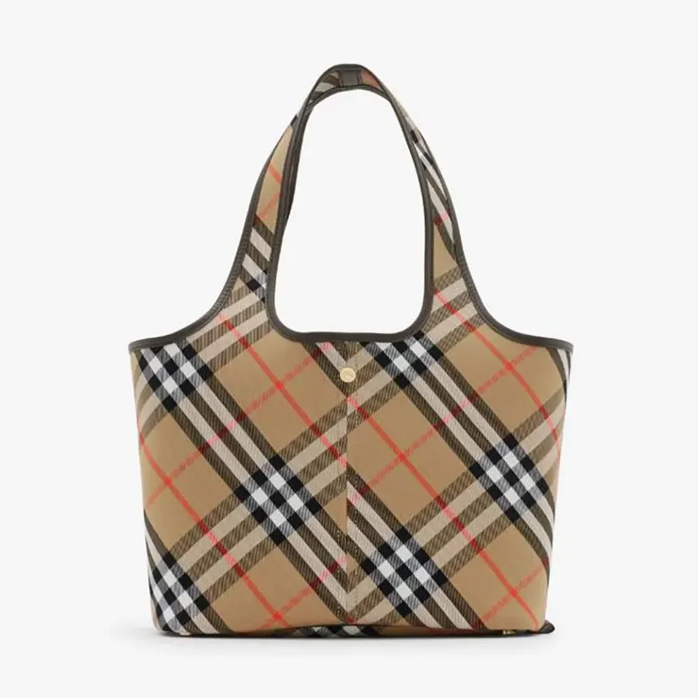 Burberry Small Check Tote for Women