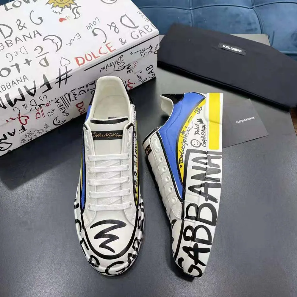 Dolce Gabbana D&G Limited Edition Portofino Sneakers for Women