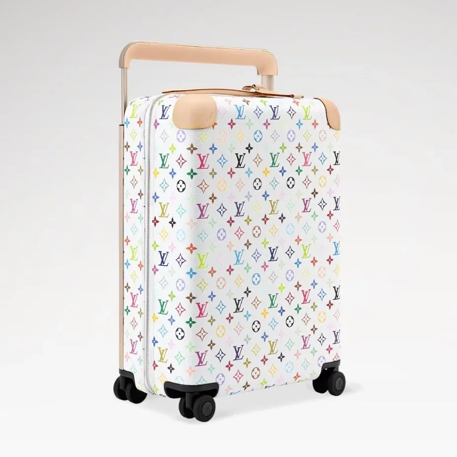 Louis Vuitton LV x TM Horizon 55 Suitcase in Multicolored Champagne Hardware