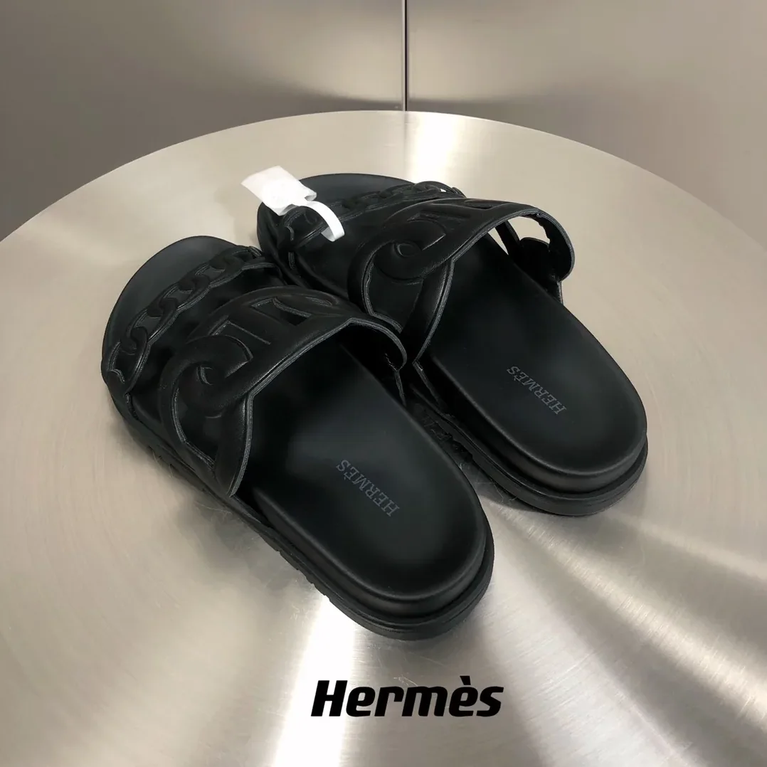 Hermes Extra Sandal Black Hermes Extra Sandal Black