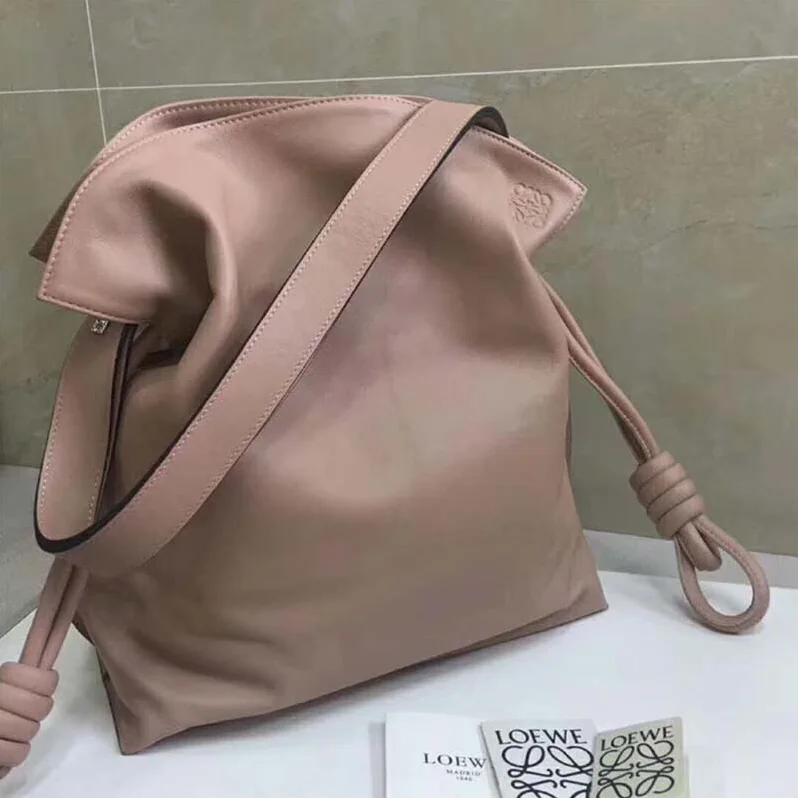 Loewe Flamenco Knot Bag Ash in Nappa Leather for Women Loewe Flamenco Knot Bag Ash in Nappa Leather for Women