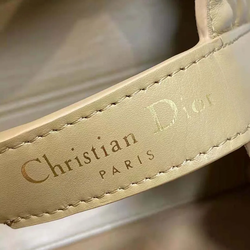 Dior Medium Dior Toujours Bag Medium Tan Macrocannage Calfskin for Women