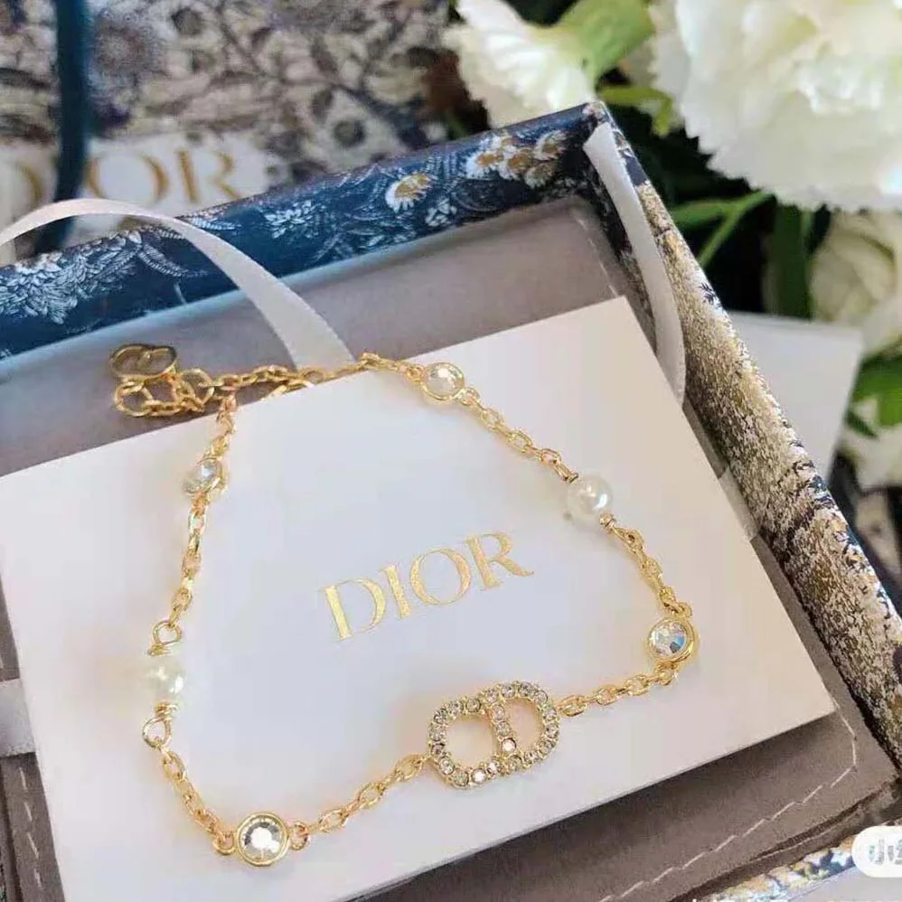 Dior Clair D Lune Bracelet Gold for Women in Finish Metal