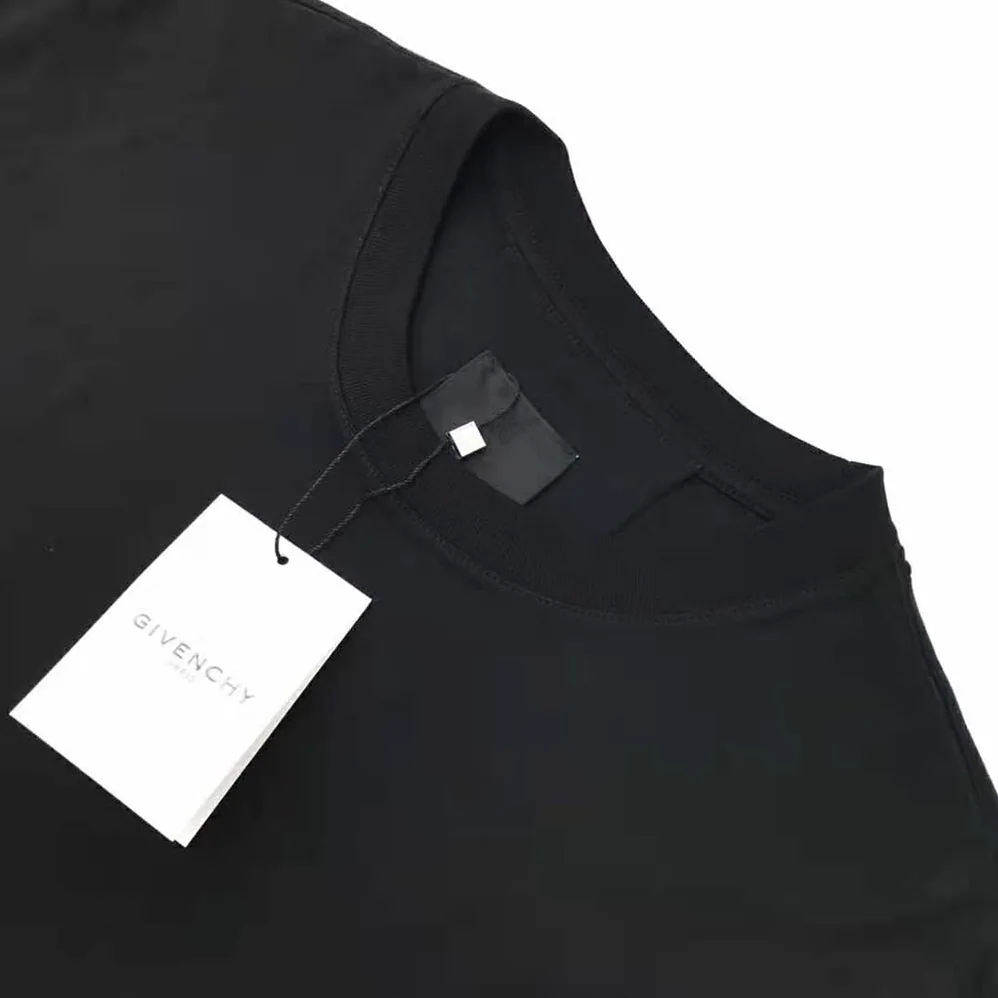 Givenchy Slim Fit T-shirt in Jersey with Ceramic Print for Men in Black
