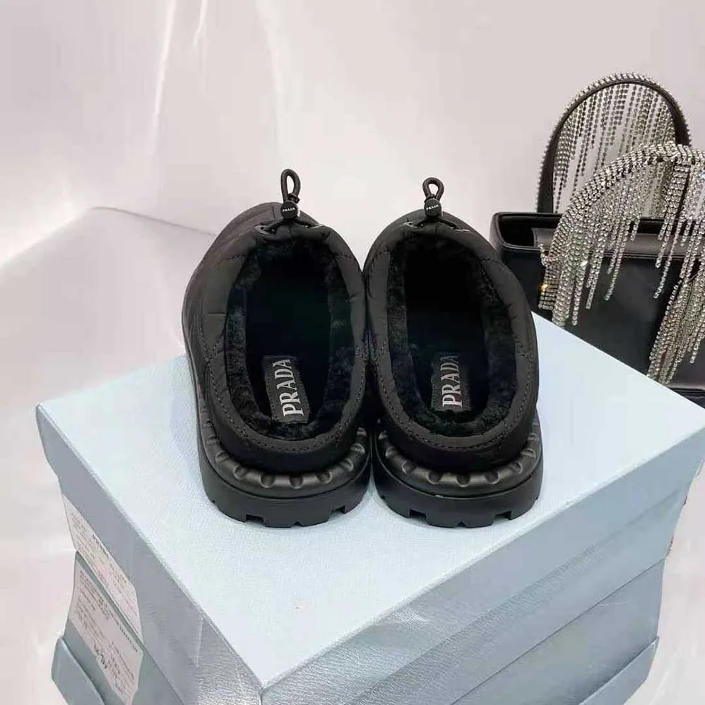 Prada Padded Nylon Slippers for Women