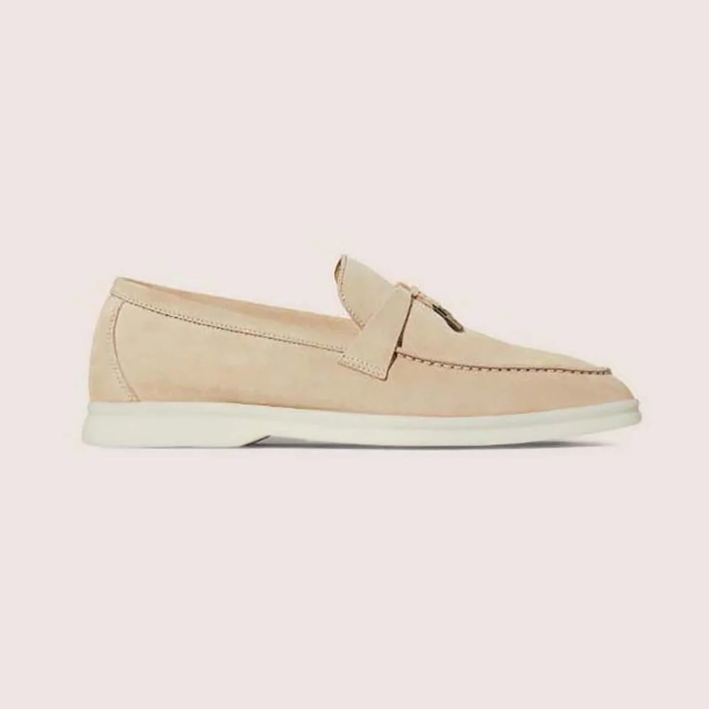 Loro Piana Summer Charms Walk Loafers for Unisex in Beige