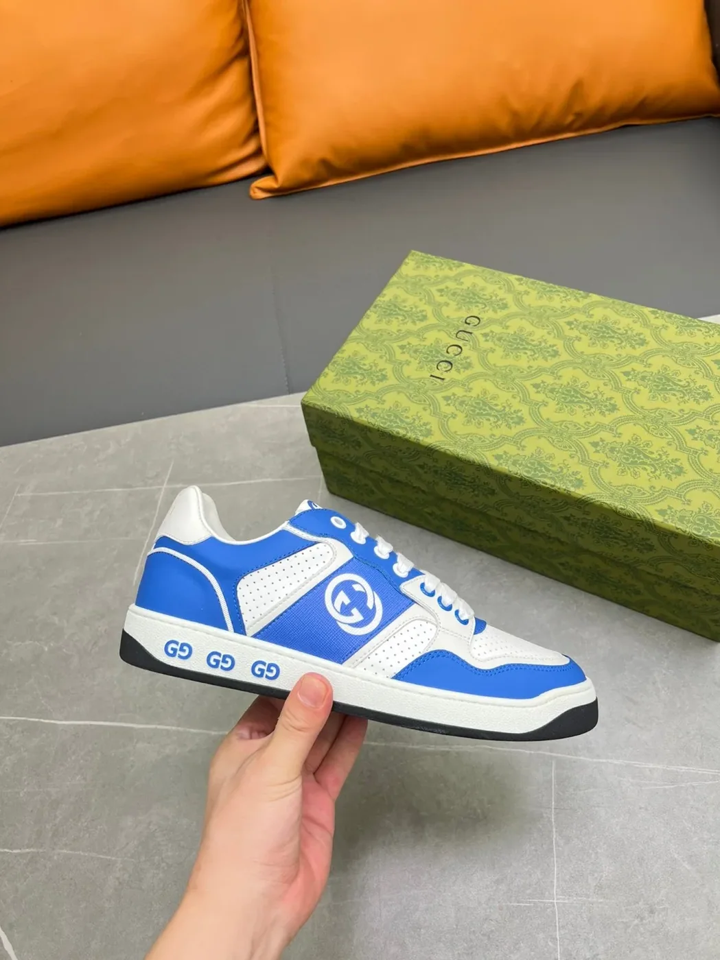 Gucci Mac80 Sneaker Blue Gucci Mac80 Sneaker Blue