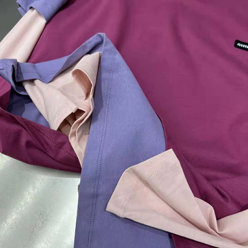 Miu Miu Set of 3 Jersey T-shirts-MJE15_137E_F03NZ for Women