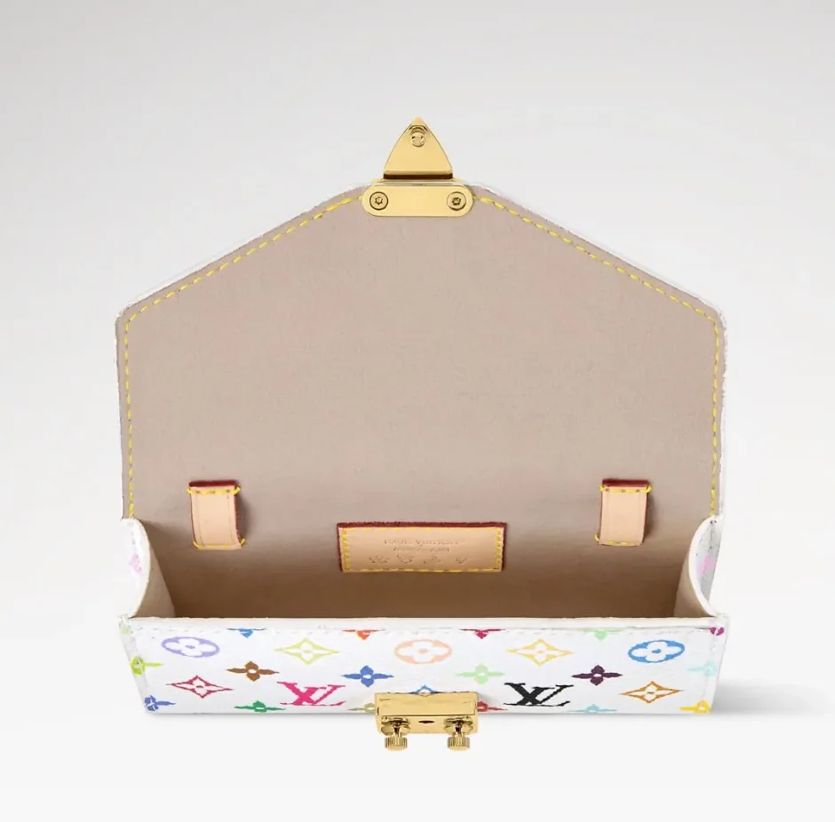 Louis Vuitton LV x TM Pouch Metis Belt in White Gold Hardware