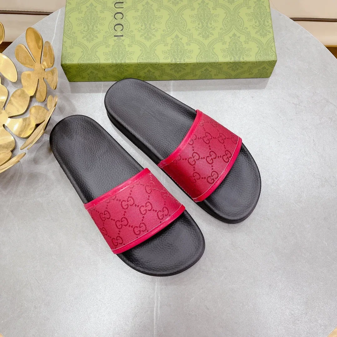 Gucci GG Slide Sandal Red for Women Gucci GG Slide Sandal Red for Women