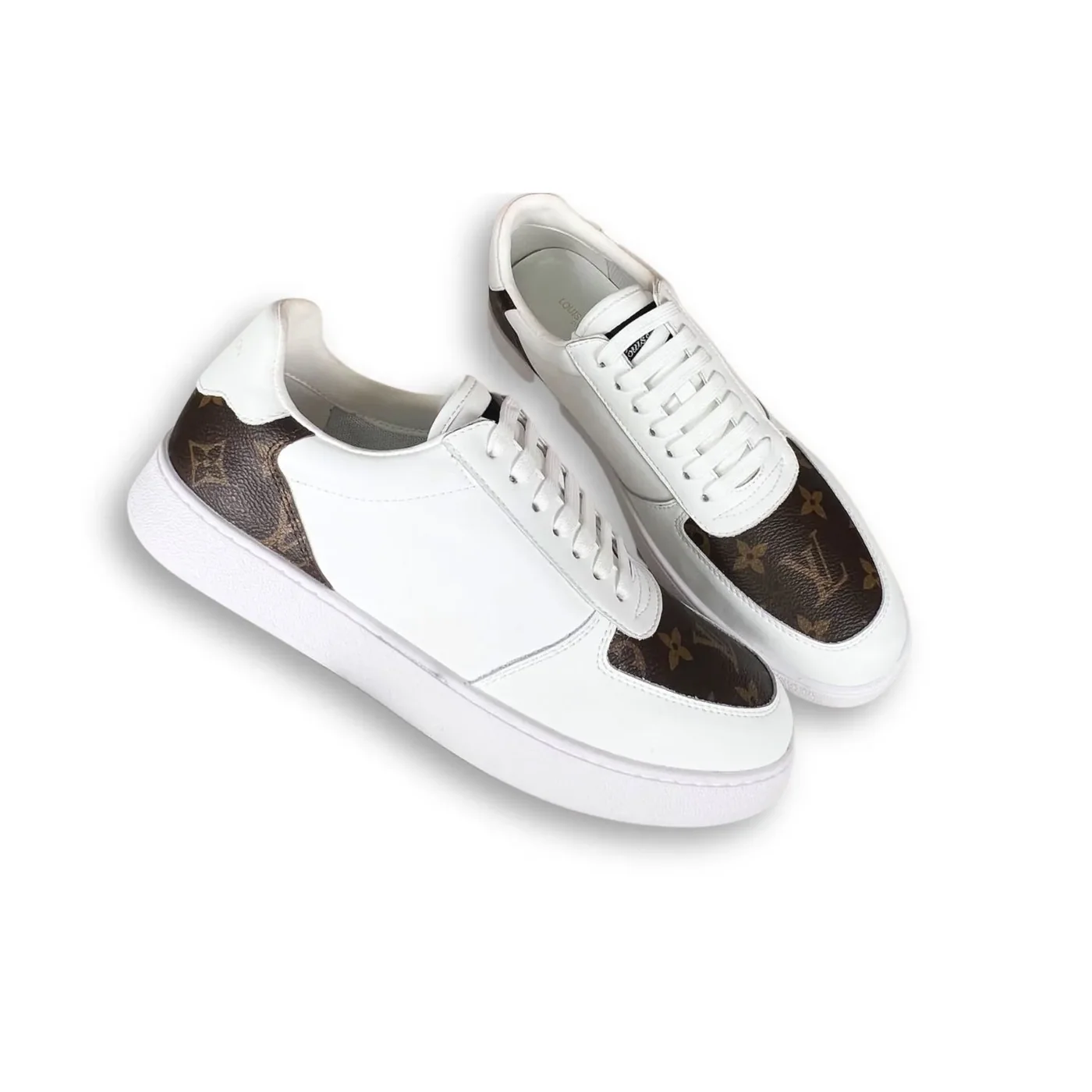 Louis Vuitton Rivoli Sneaker Brown And White