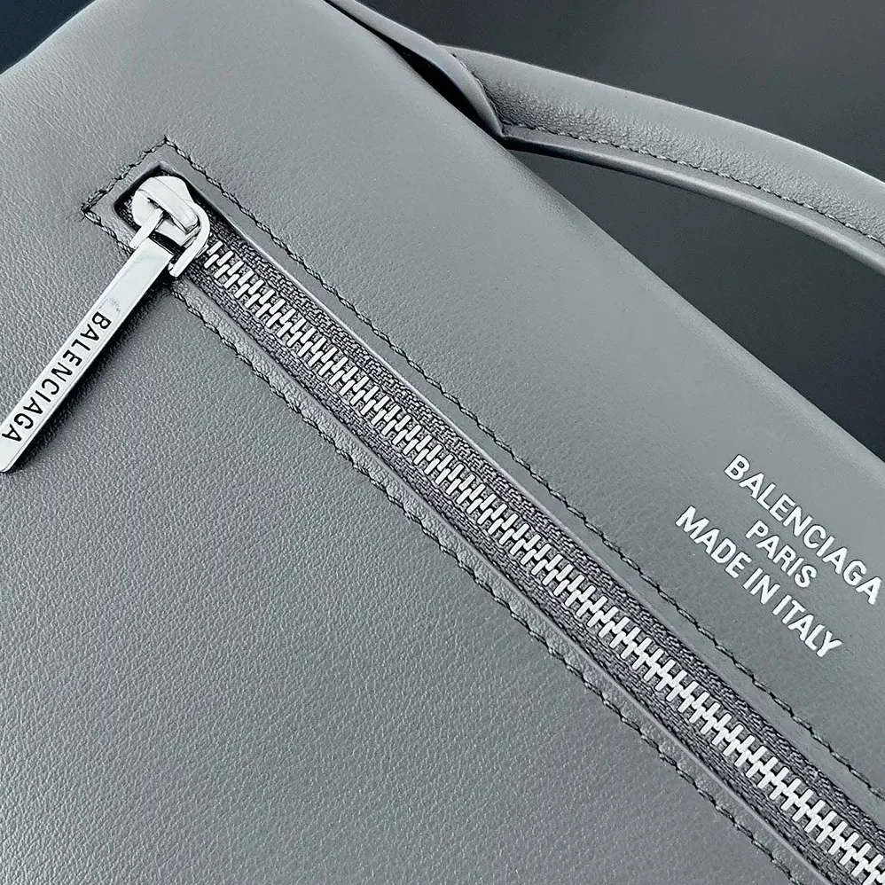 Balenciaga Bel Air Clutch On Strap Small in Grey for Women Balenciaga Bel Air Clutch On Strap Small in Grey for Women
