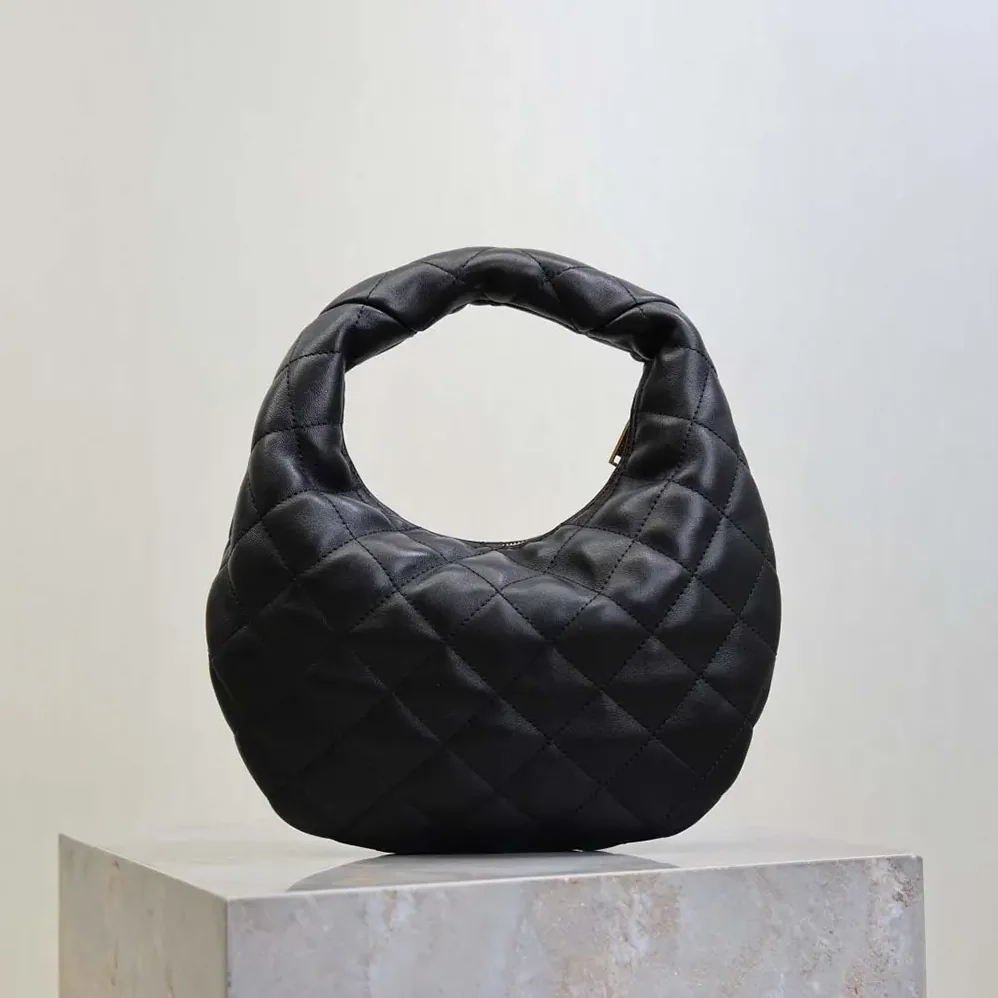 Saint Laurent YSL Icarino In Quilted Nappa for Women in Black