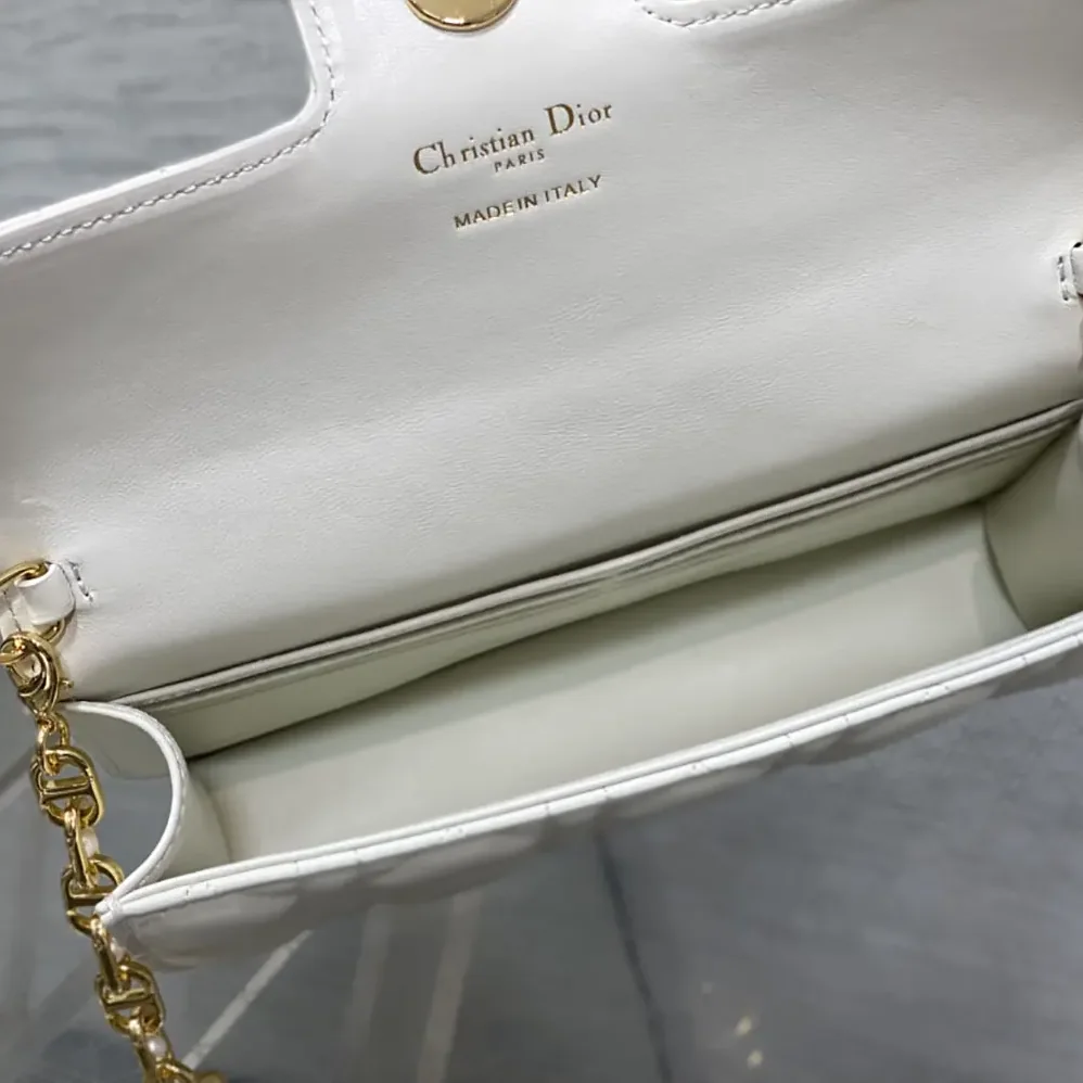 Dior Jolie Mini Bag Latte Cannage Lambskin for Women Dior Jolie Mini Bag Latte Cannage Lambskin for Women