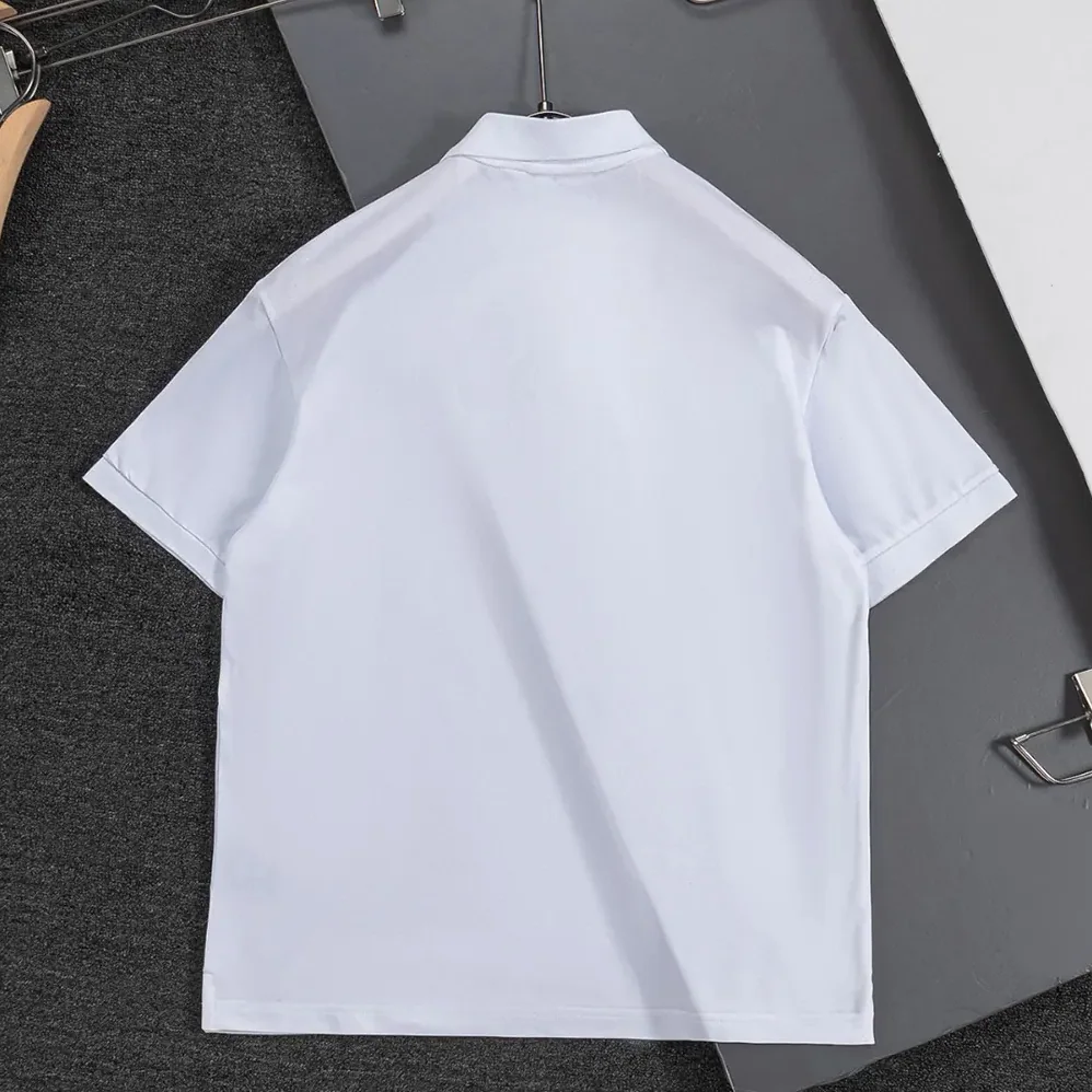 Dior Polo Shirt with Dior Clover Embroidery White Cotton Piqué for Women Dior Polo Shirt with Dior Clover Embroidery White Cotton Piqué for Women
