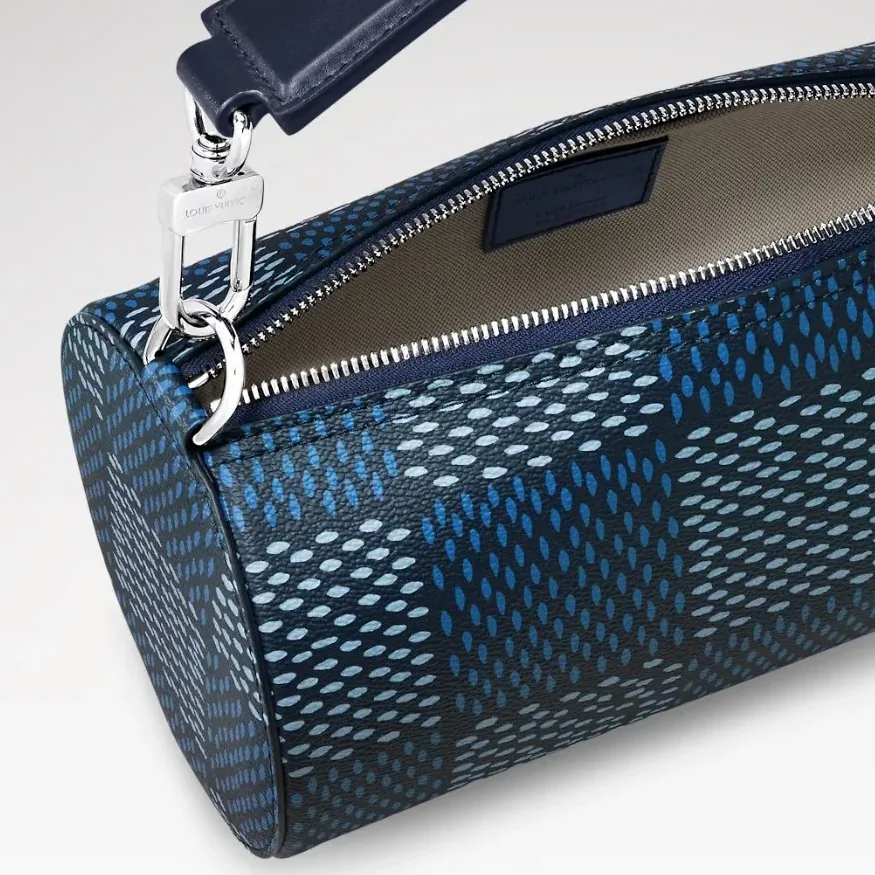 Louis Vuitton Soft Polochon PM Bag Blue / Louis Vuitton Soft Polochon PM Bag Blue /