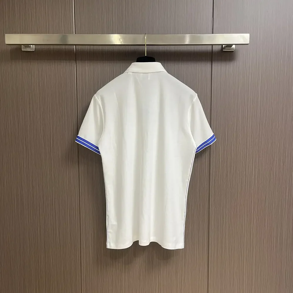 Burberry Cotton Polo Shirt for Men in White Burberry Cotton Polo Shirt for Men in White