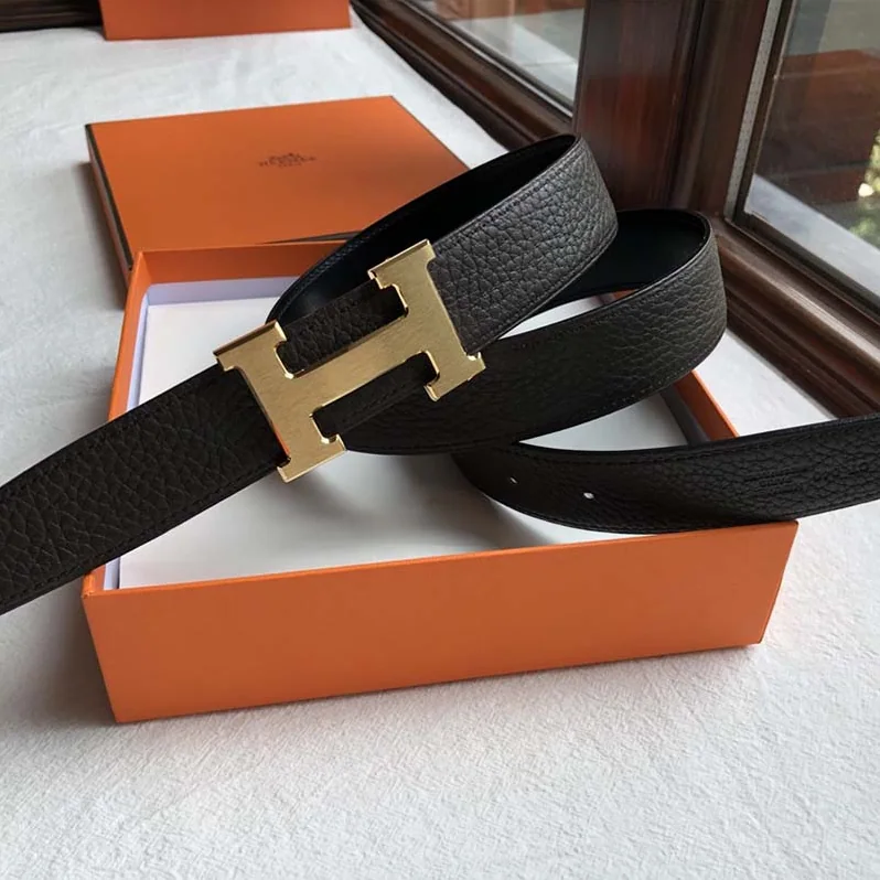 Hermes Quizz Belt Buckle & Reversible Leather Strap 32 mm for Men