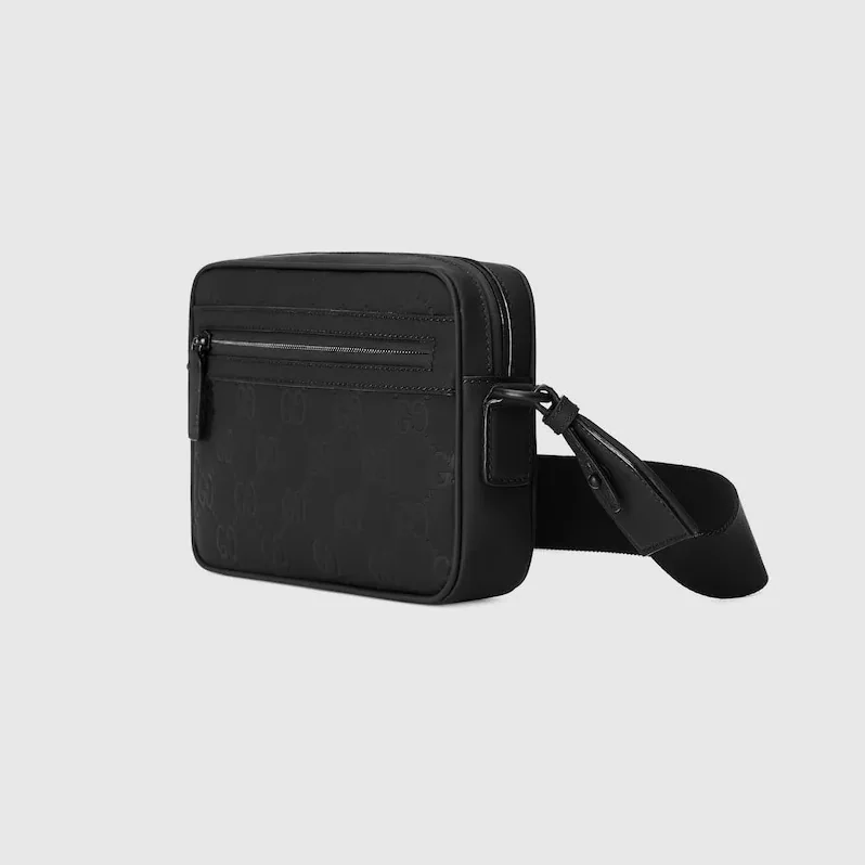 Gucci Rubber-Effect Small Crossbody Bag Black / Gucci Rubber-Effect Small Crossbody Bag Black /