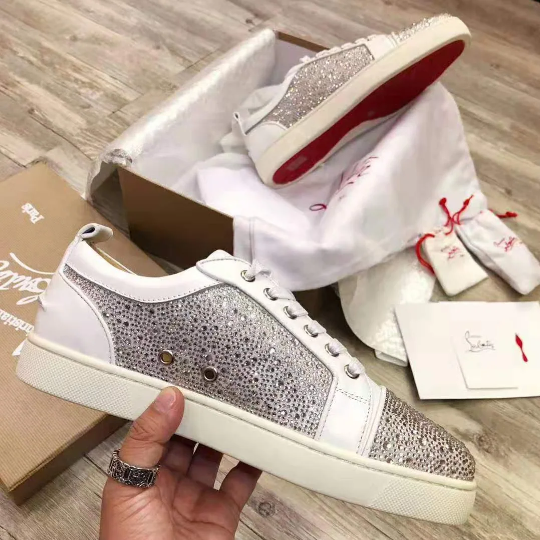Christian Louboutin Vieira Strass for Women in Silver