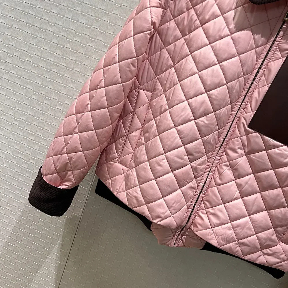 Loewe Short Jacket in Technical Fabric for Women in Light Pink Loewe Short Jacket in Technical Fabric for Women in Light Pink