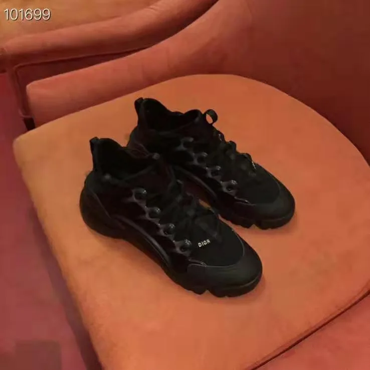 Dior D-Connect Sneaker for Women in Black Dior D-Connect Sneaker for Women in Black