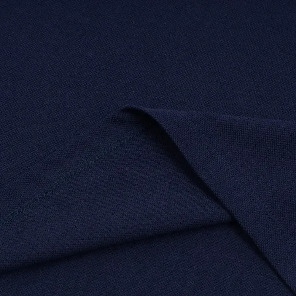 Dior CD Icon Polo Shirt Navy Blue Cotton Piqué for Men Dior CD Icon Polo Shirt Navy Blue Cotton Piqué for Men