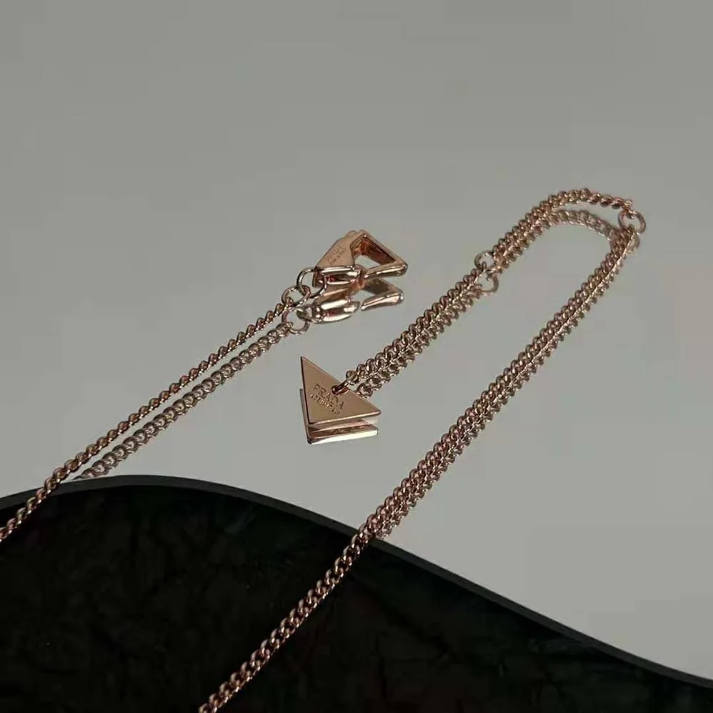Prada Eternal Gold Cut-out Pendant Necklace in Yellow Gold with Diamonds for Women Prada Eternal Gold Cut-out Pendant Necklace in Yellow Gold with Diamonds for Women