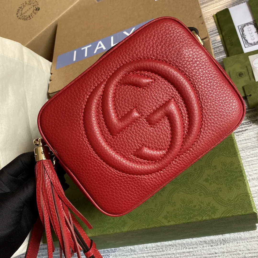 Gucci Soho Small Disco Bag Red Gucci Soho Small Disco Bag Red