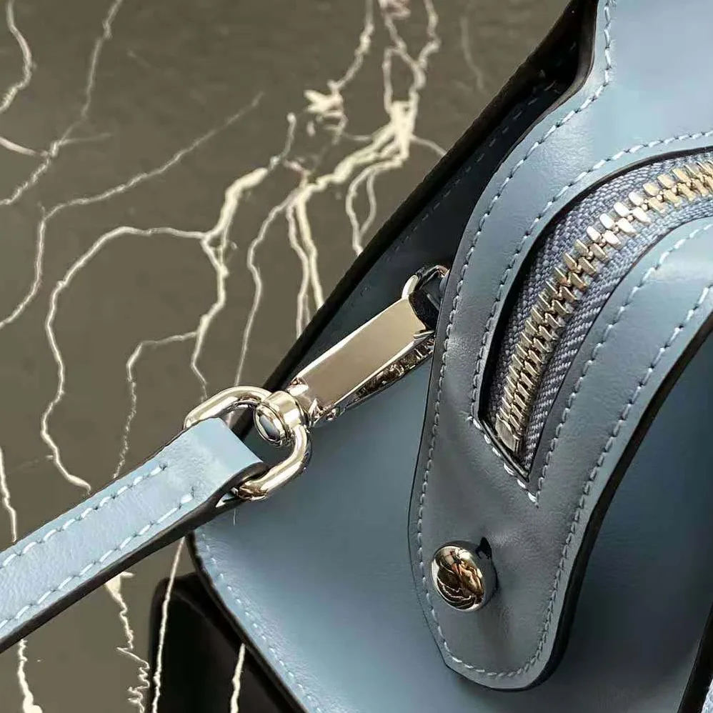 Prada Saffiano Leather Prada Monochrome Bag for Women in Blue Prada Saffiano Leather Prada Monochrome Bag for Women in Blue