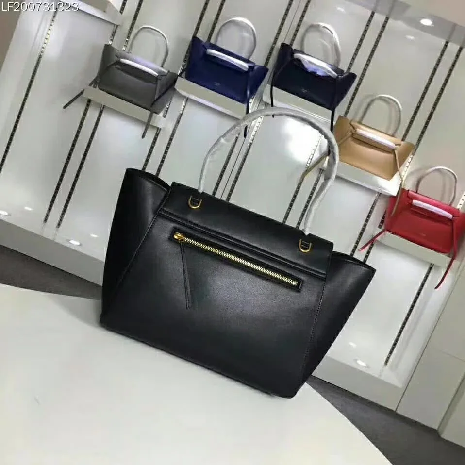 Celine Small Belt Bag in Smooth Calfskin Leather in Black
