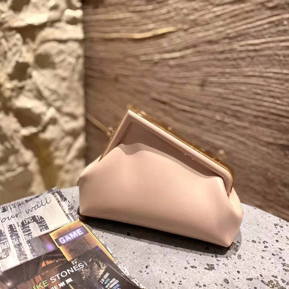 Fendi First Small Nappa Leather Bag for Women in Pink Fendi First Small Nappa Leather Bag for Women in Pink