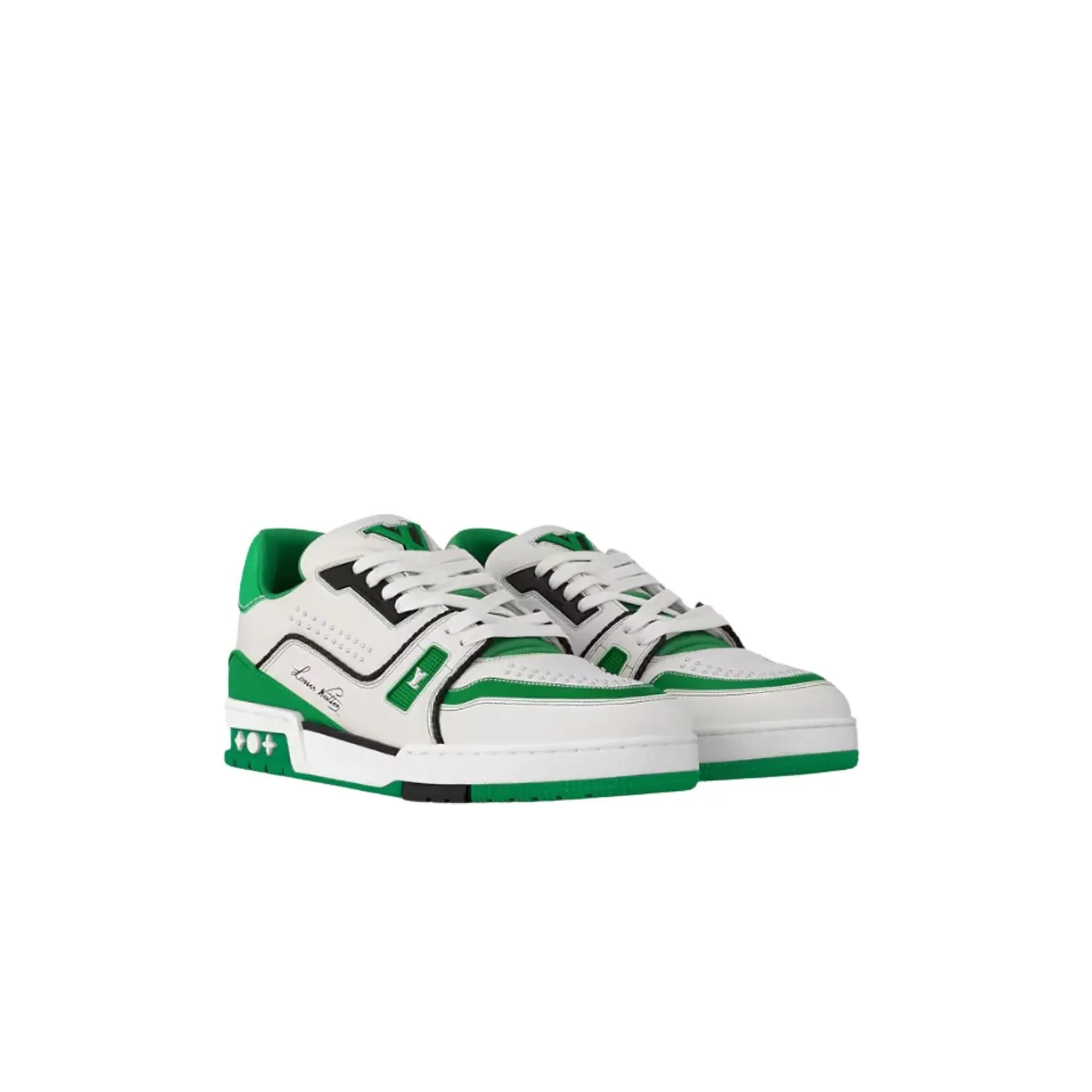 Louis Vuitton LV Trainer Sneaker Green 1AD7KO