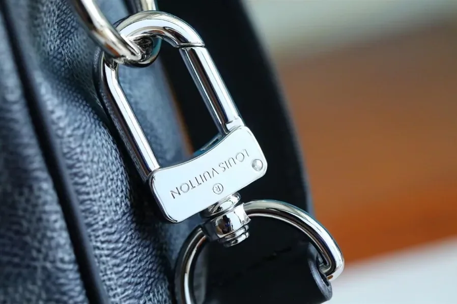 Porte Documents Jour Damier Gray /