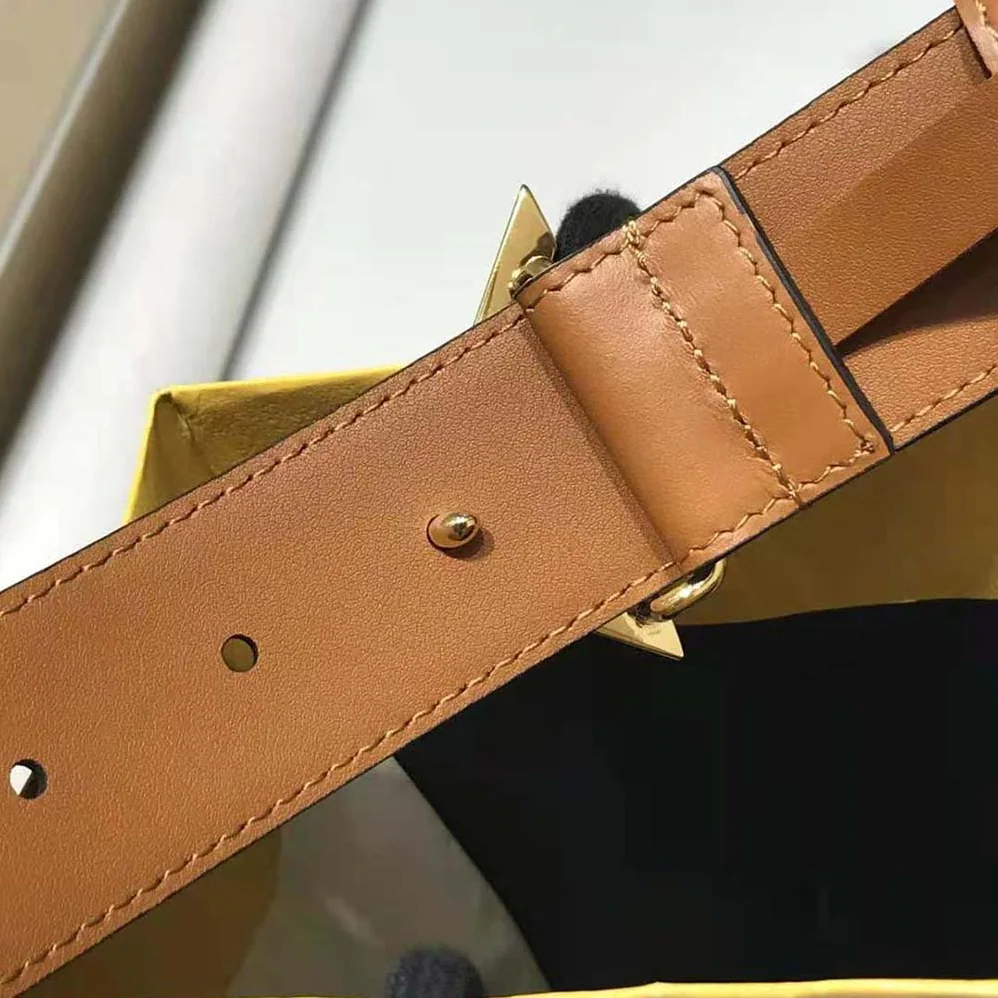 Fendi Brown Leather Belt for Women Fendi Brown Leather Belt for Women