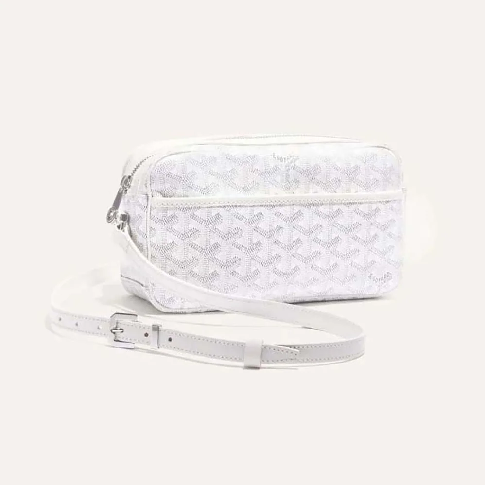 Goyard Cap-vert Pm Bag for Unisex in White Goyard Cap-vert Pm Bag for Unisex in White