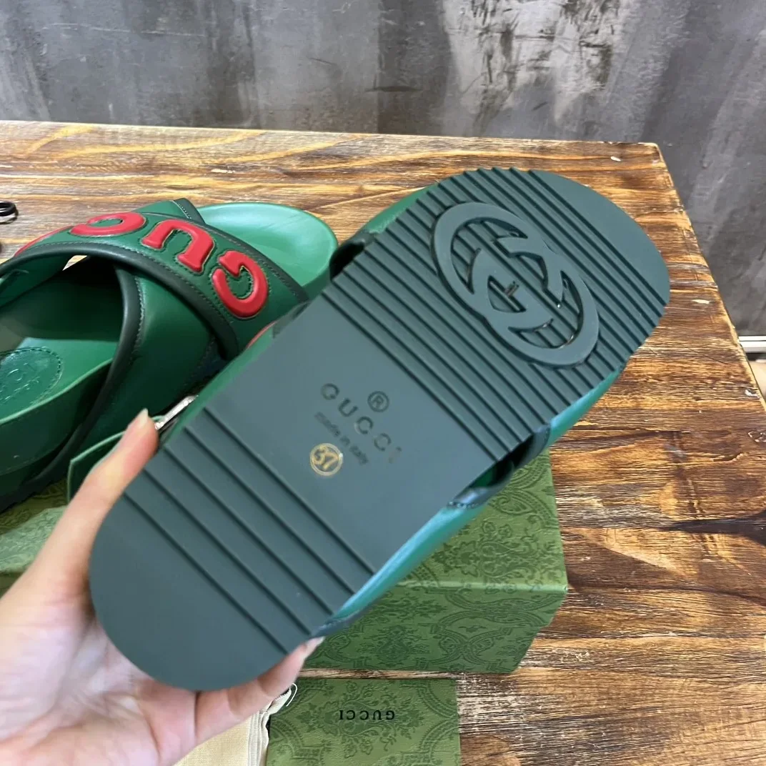 Gucci Sandal Green for Men